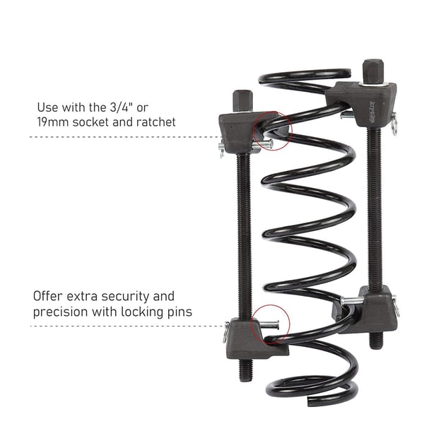 Sakerplus Macpherson Strut Spring Compressor Kit