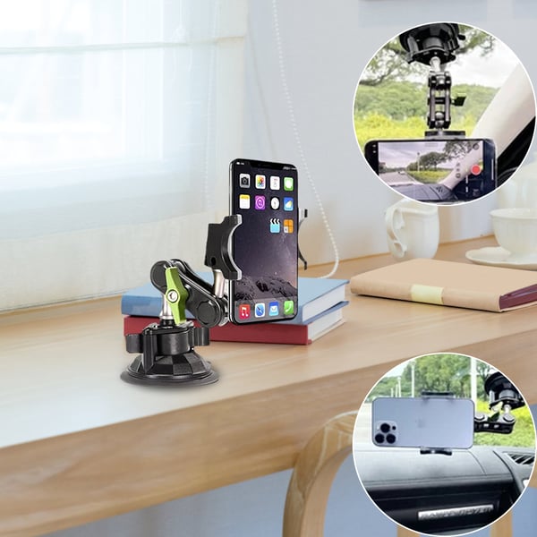 🚗Braccio universale con testa a sfera per telefono