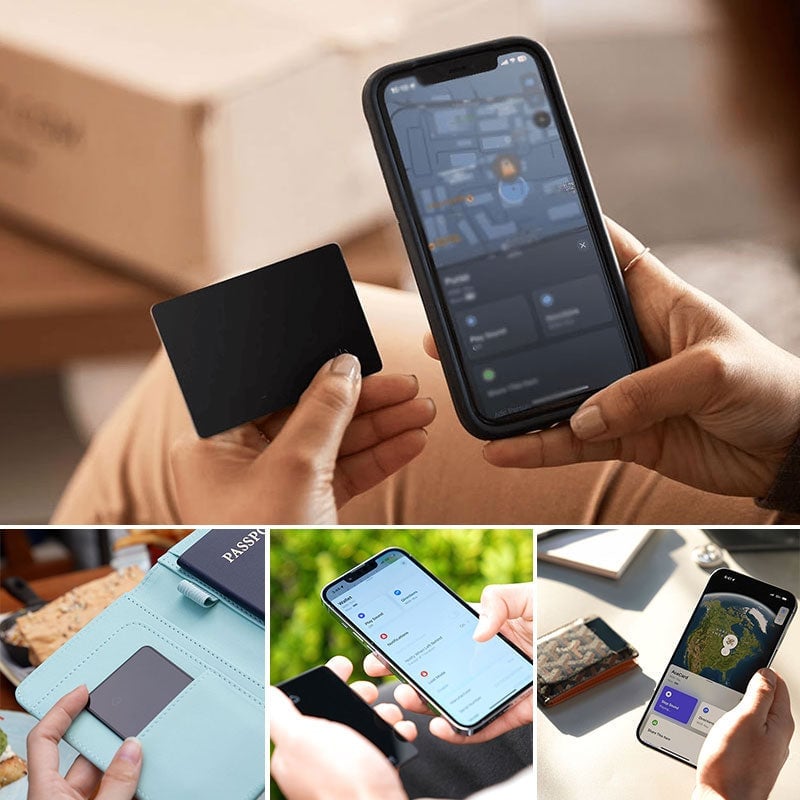 Ultraschlanke Globale Tracker-Karte