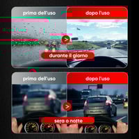 Potente detergente per parabrezza e rimuovi pellicola d'olio