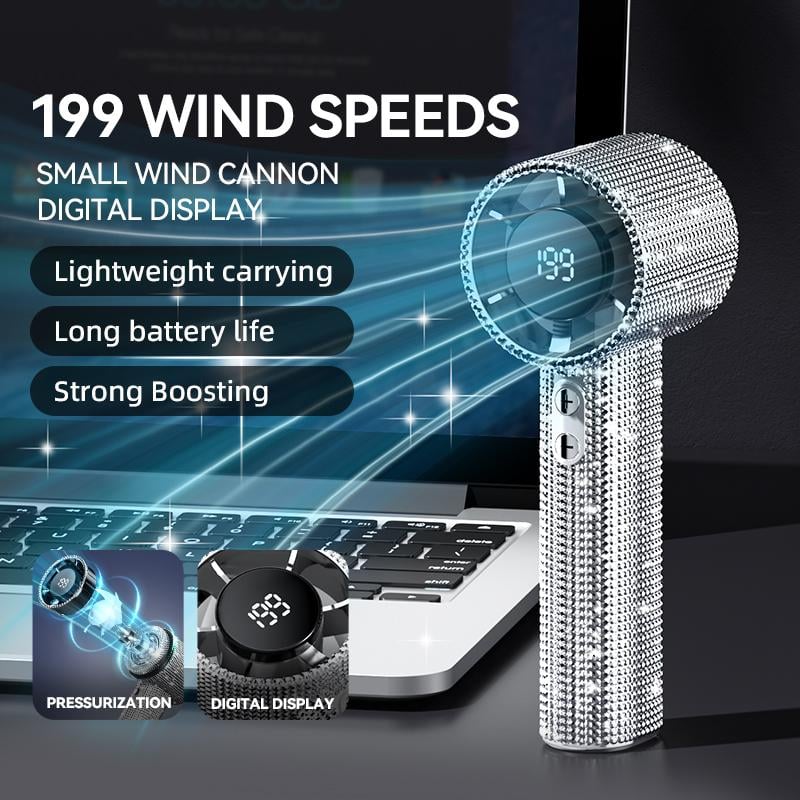 Full Diamond Portable Turbo Fan