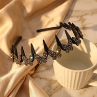 Crystal butterfly headband