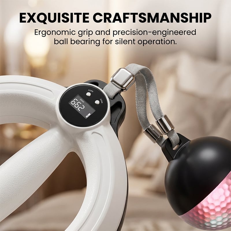 360° Smart LED Arm Hula Hoop Fitness Exerciser