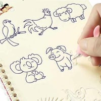 Cuaderno de práctica de magia (con bolígrafo)