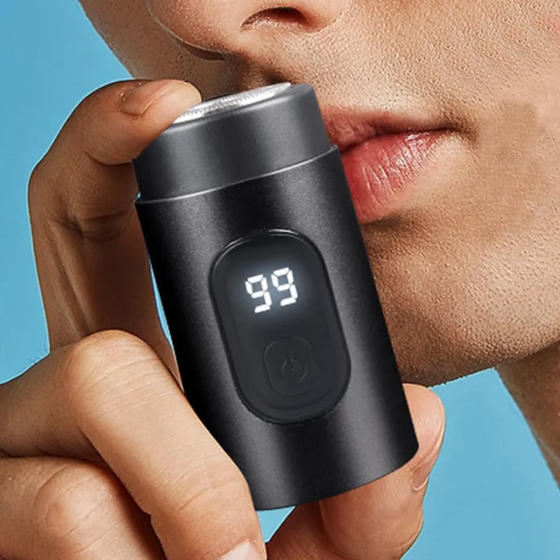 Mini Portable Rechargeable Shaver with Digital Display