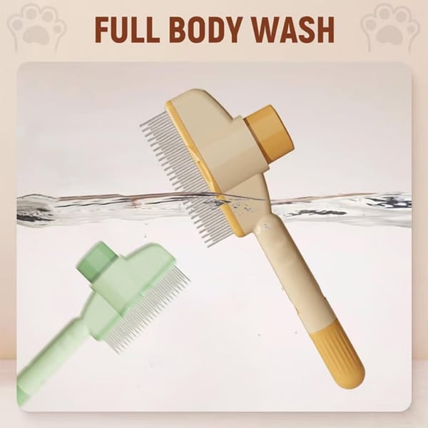 【Sale】 Self-cleaning Pet Flea Comb Grooming Brush