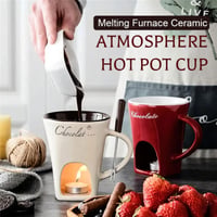 Updated Multi-Functional Ceramic Fondue Mug