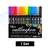 Dreamy Sparkle Dual-Line Contour Pen