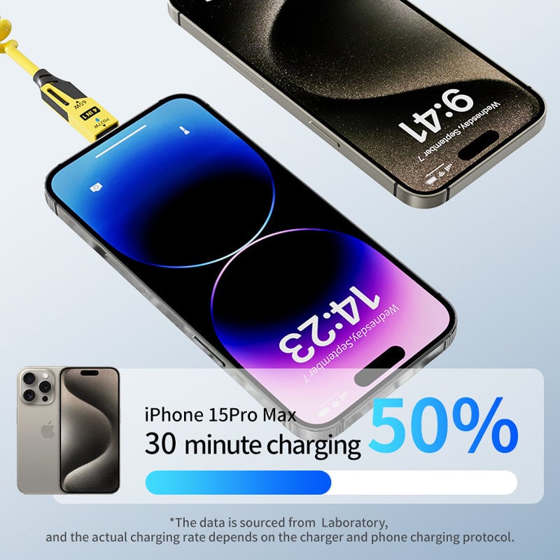 4 in 1 Spring Fast Charging Cable