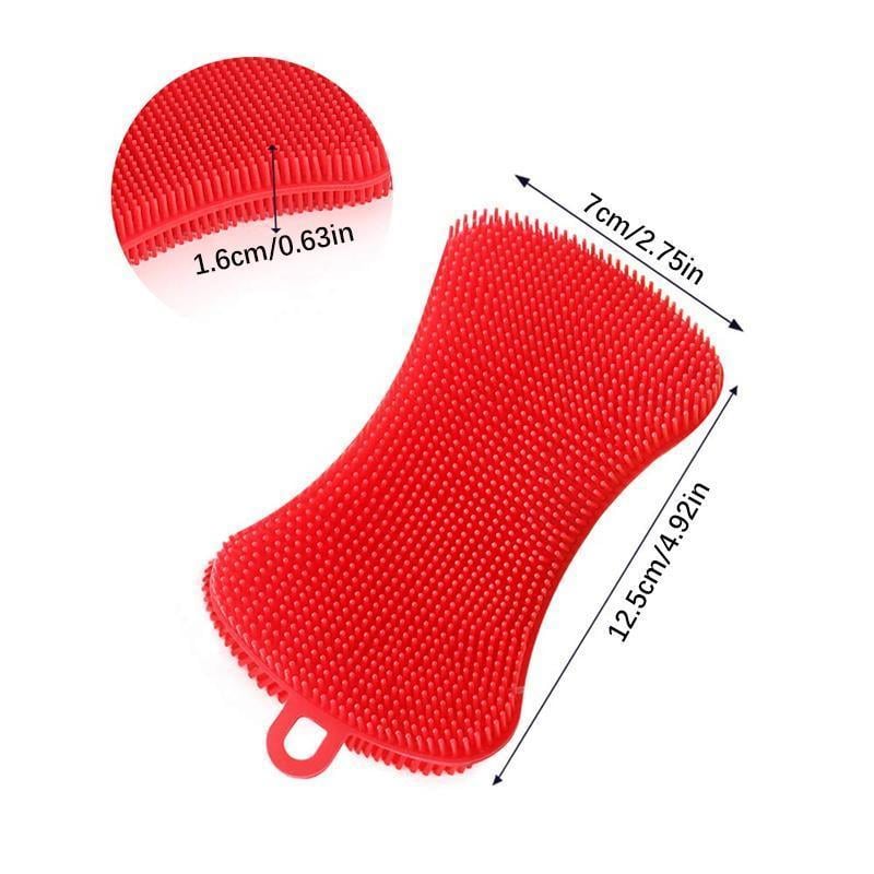 Outil de Nettoyage en Silicone Multifonctionnel de Cuisine
