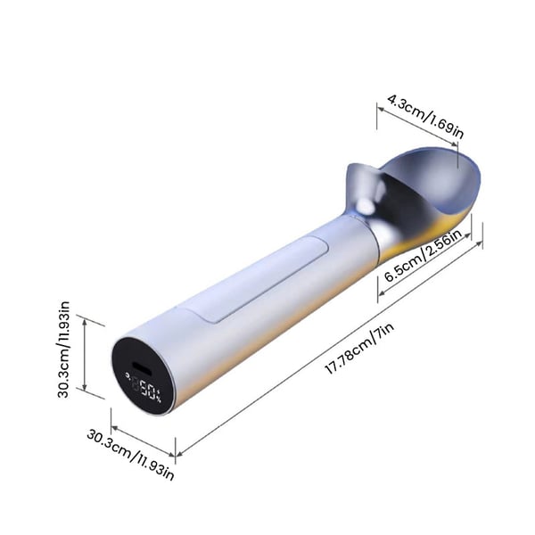 Heated Ice Cream Scoop