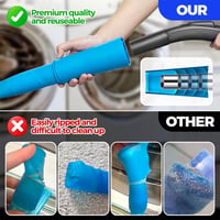 Flexible Reach Vacuum Cleaner Hose Attachment 