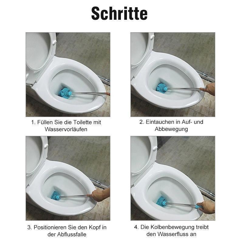 Leistungsstarker Toilettenkolben (für Siphon-Typ)