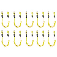 Federziehbares 4-in-1 65W Schnelllade-Datenkabel