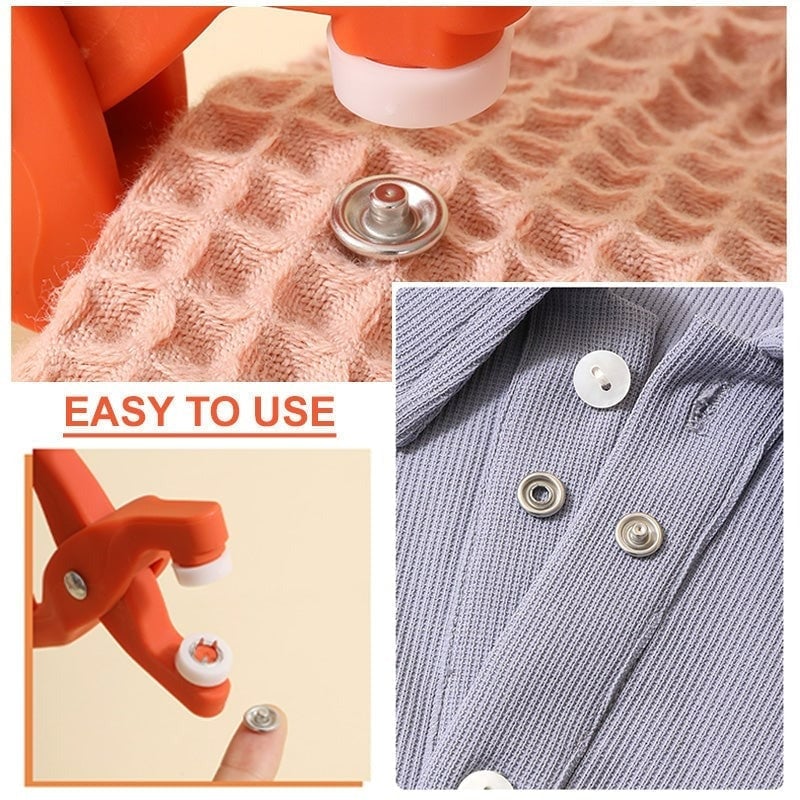 Sakerplus Metal Snap Fastener Tool Set