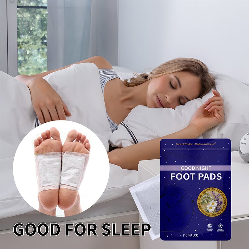 【upsell】Herbal Detox Foot Pads for Stress Relief, Better Sleep