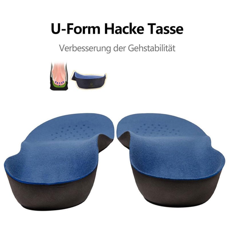 Orthopädische Einlegesohle Mit Bogenstütze, Unisex