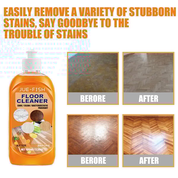 Powerful Decontamination Floor Cleaner