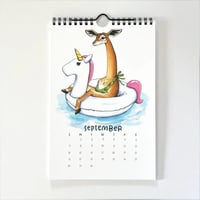 2025 Swimsuit Calendar: Animals in Swimwear