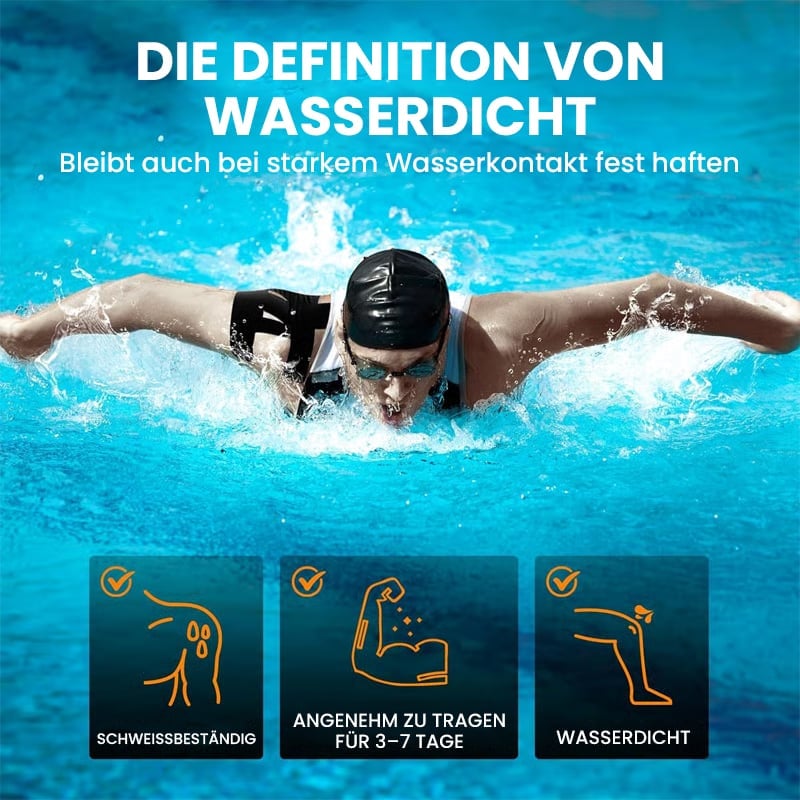 Kinesiologie-Tape zur Linderung von Schulterschmerzen