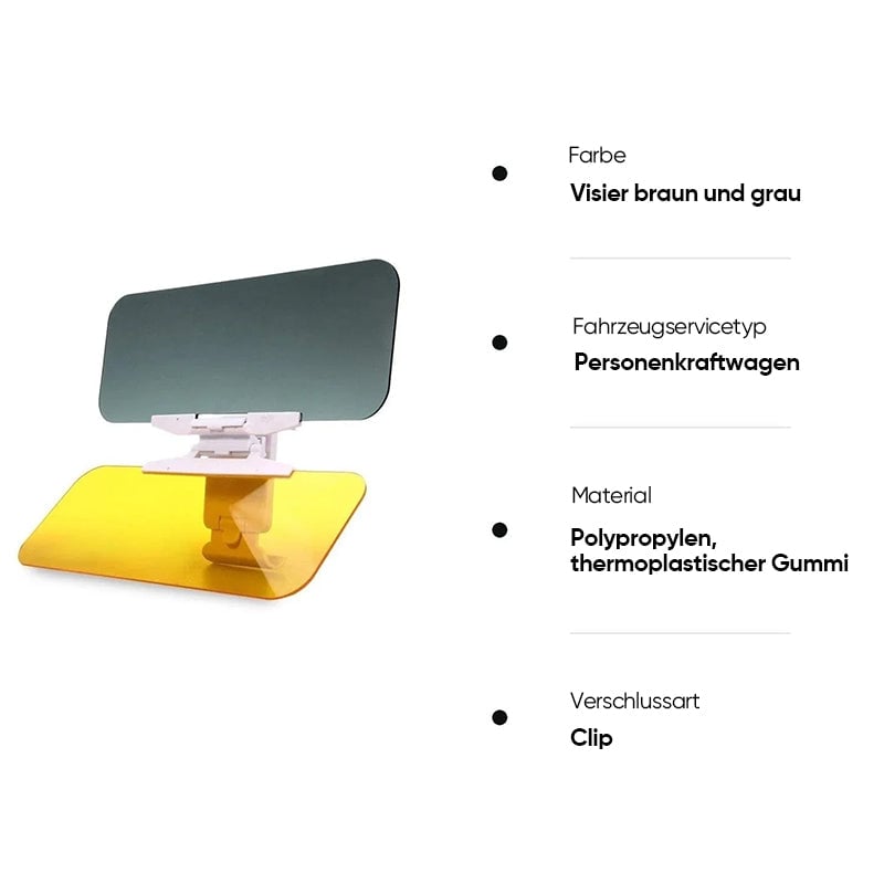 Blendfreies Auto-Windschutzscheibenvisier