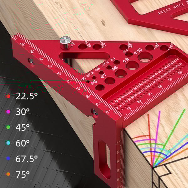 3D Multifunktionales Schreiner-Winkelmaß