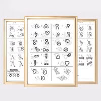 Gehirntrainer 9-Glieder Puzzle