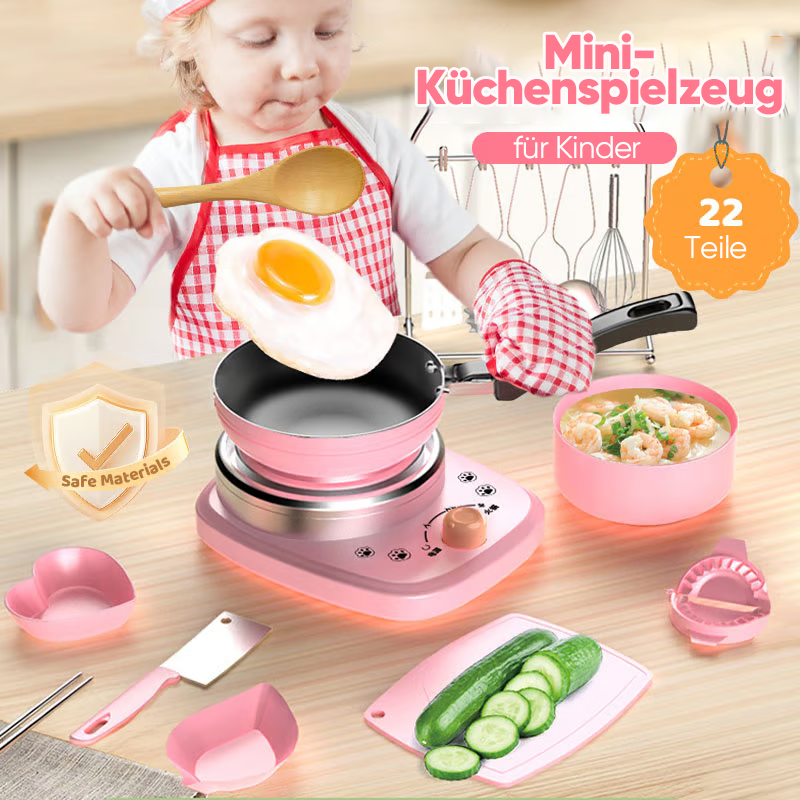 Kinder Real Cooking Mini-Küchenspielzeug - 22-teiliges Set