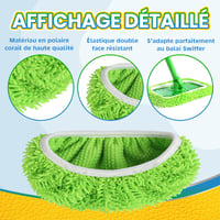 Pads de rechange pour Serpillière Chenille