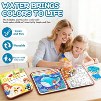 Reusable Magic Water Doodle Books for Kids