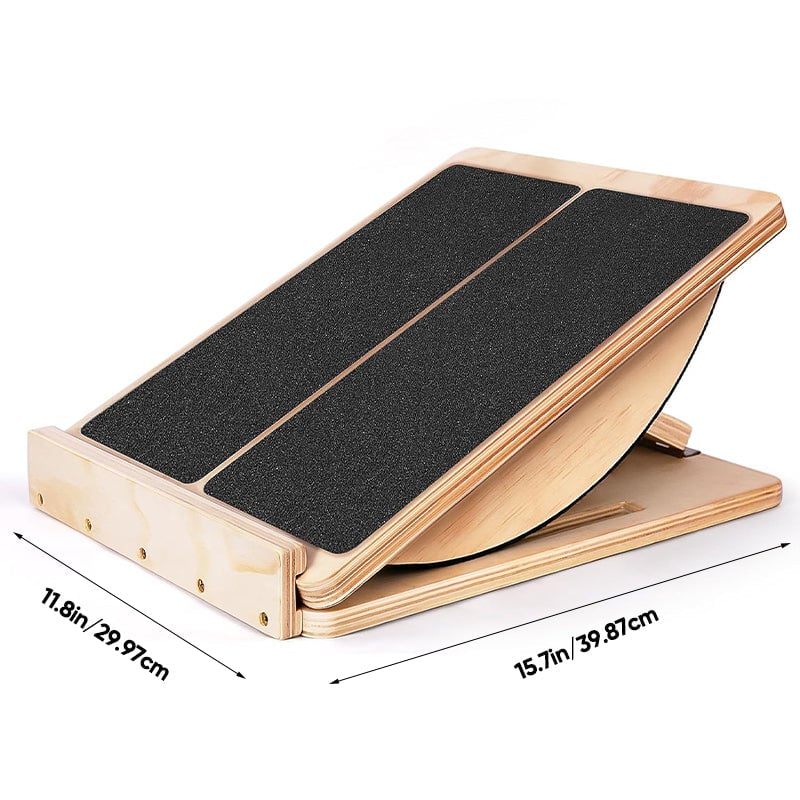Sakerplus 6-Angle Slant Board & Balance Board