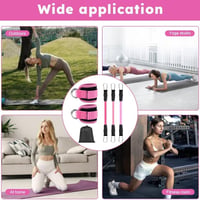 Ankle Resistance Band Set for Leg and Hip Training