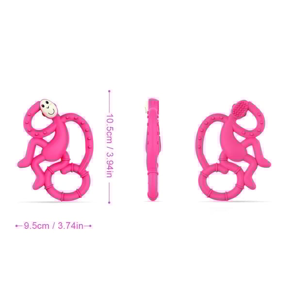 Tegneserie Monkey Toddler Molar Leker