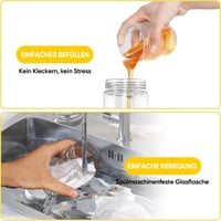 Mehrzweck-Honig-Glasflasche