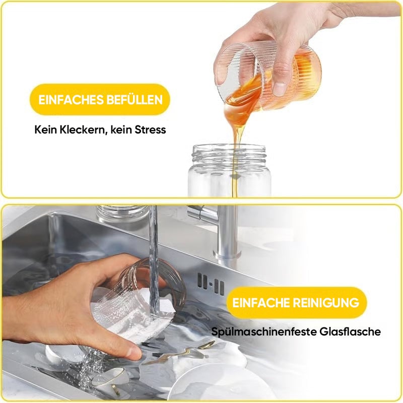 Mehrzweck-Honig-Glasflasche