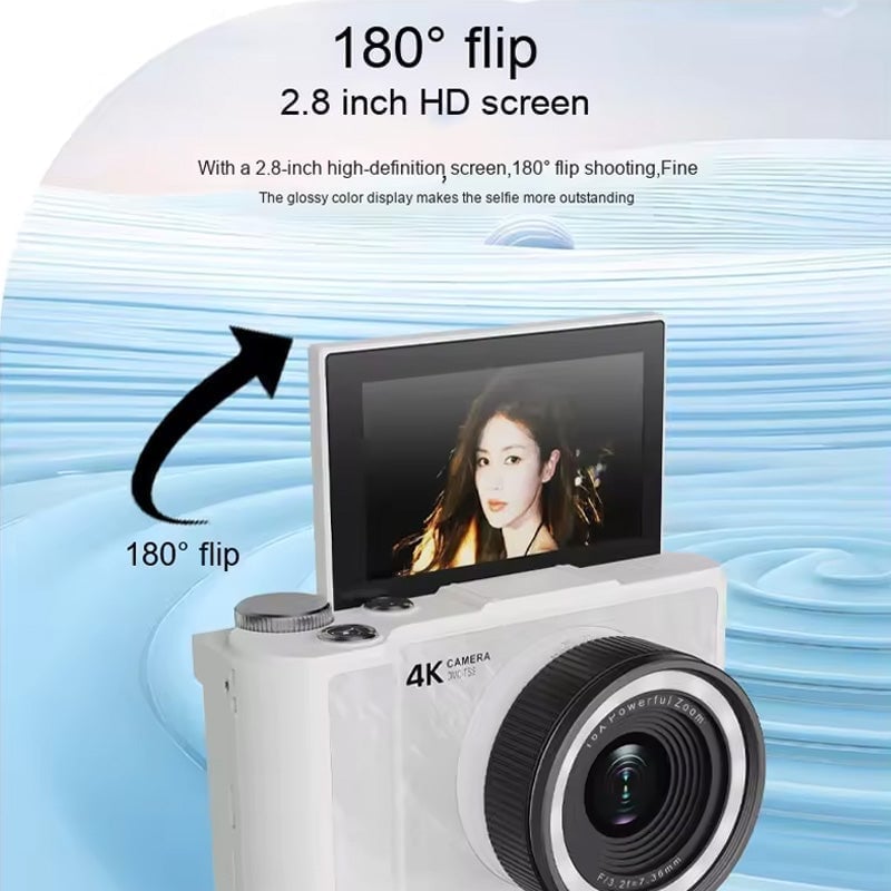 High-Definition Portable Mini Ultra-Slim Student Digital Camera
