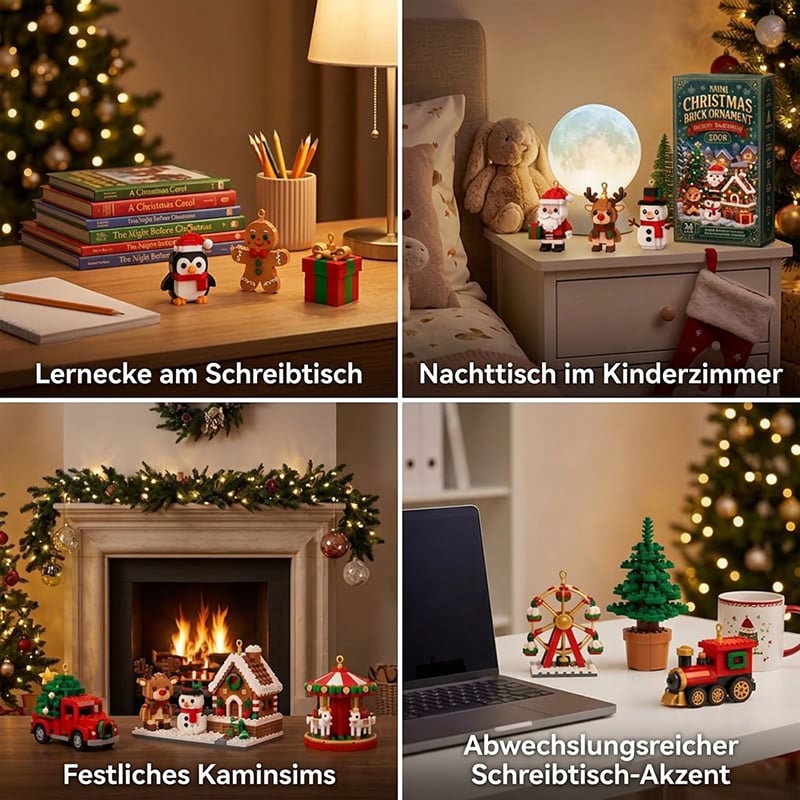 2026 Mini Weihnachtsbaustein Adventskalender