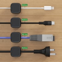 Magnetisk ledningsorganisering, nem sikker og selvklæbende kabelhåndtering