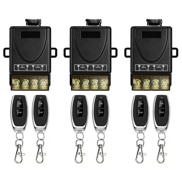 Wireless remote control switch