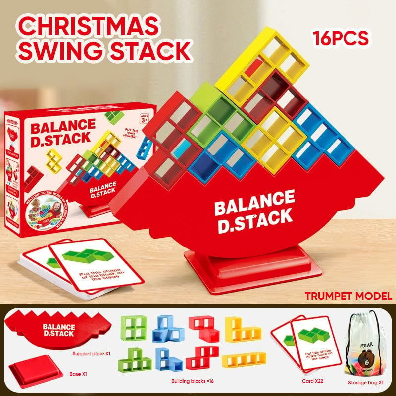 Saker® Classic Tower Balance Game Set