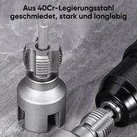 Integriertes Werkzeug für Innen- und Außengewinde