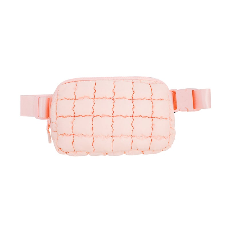 Checkered Down Crossbody Bag