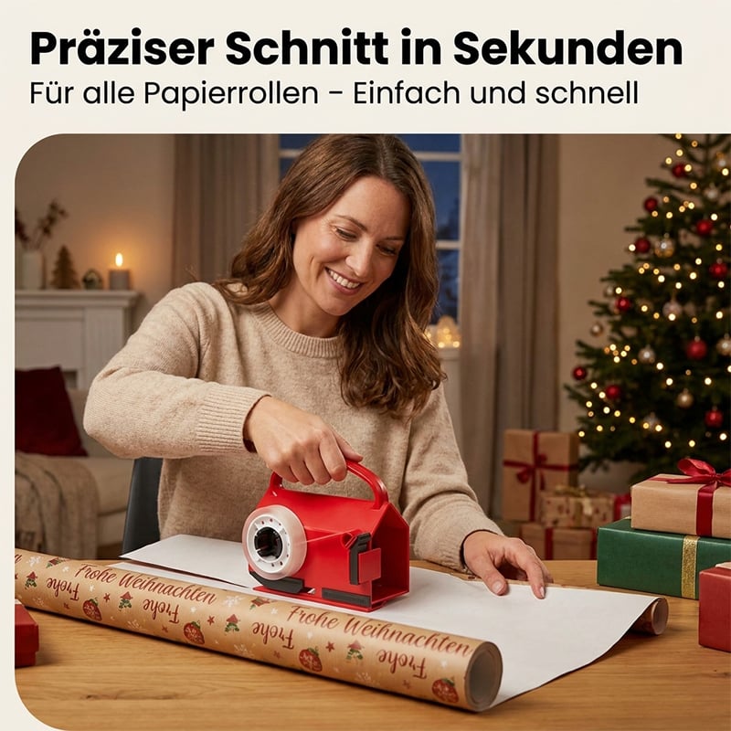 Geschenkpapier-Schneider