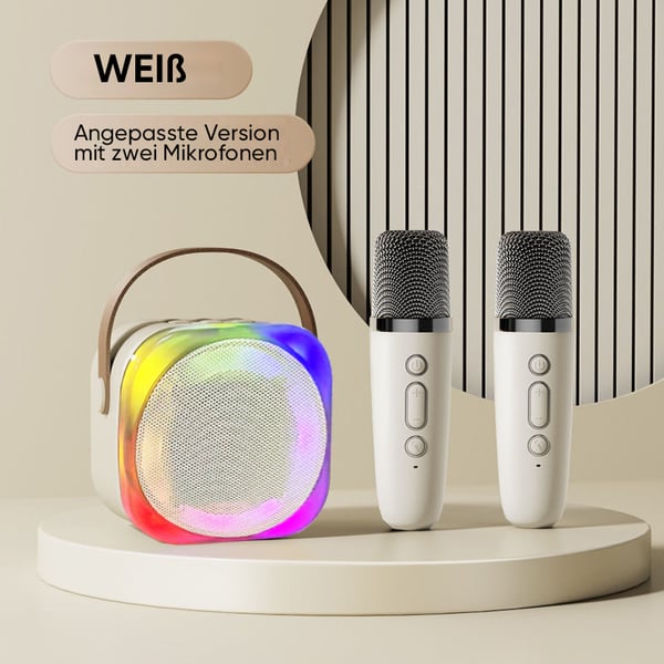 Bluetooth-Mikrofon Integrierter Mini-Karaoke-Lautsprecher