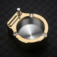 Retro Aschenbecher aus Metall