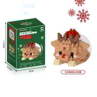 Cartoon Doll Building Block Set – Micro-Particle Assembly Toys for Kids