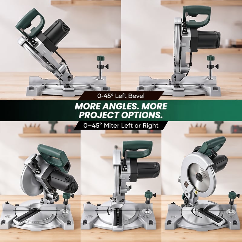 Saker® 8-Inch Compound Miter Saw