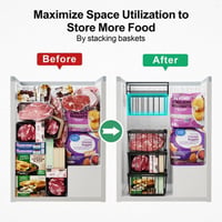 Sakerplus®  Efficient Stackable Freezer Storage Solution