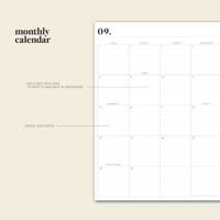 2025 Vanilla Daily Planner