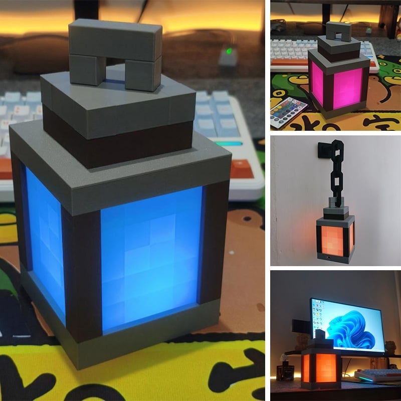 Minecraft Leuchtende Laternen-Nachtlampe